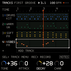 FIRST GROOVE, then make it yours