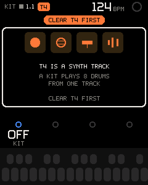 The track has notes: CLEAR T4 FIRST