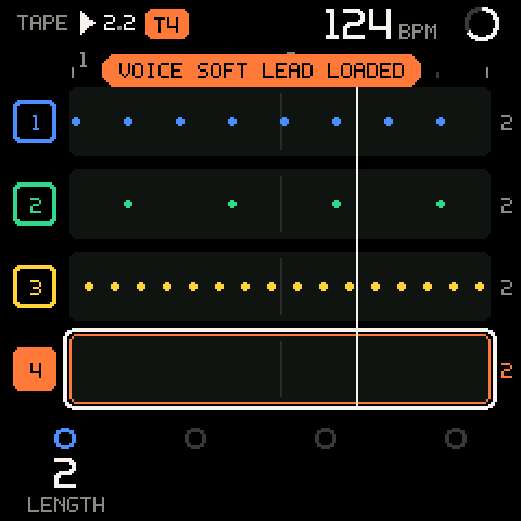 A DX7 voice arrived: SOFT LEAD is T4's sound now