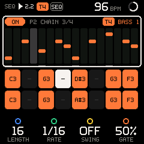 SEQ: the chain playing, P2 CHAIN 3/4