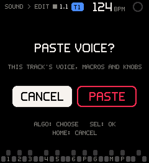 PASTE VOICE asks first