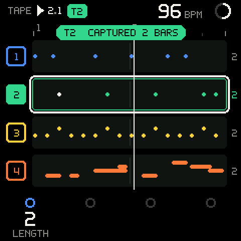 A capture of the last 2 bars